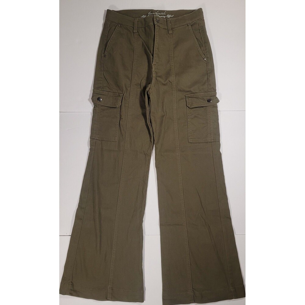 Gloria Vanderbilt Size 6,Wide Leg Amanda Slimming Pants...Q-30